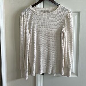 Loft textured sweater